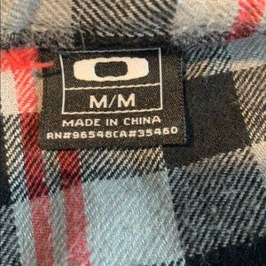 Men’s Oakley flannel